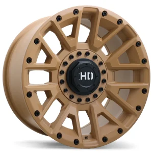 Fast HD – Knuckles – Desert Sand – 17″x9″ 0mm – All weather Wheels – F260-1790-28JT+00C780